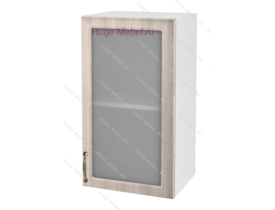 Кухонный шкаф верхний со стеклом 450 Юлия (дуб сонома)