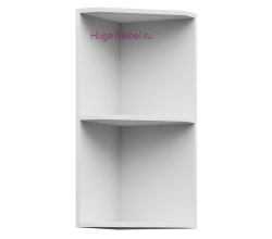 Кухонная торцевая полка верхняя 300 без фасада (белый)