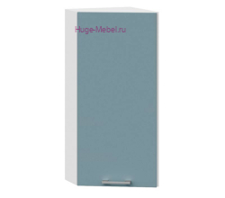 Торцевой шкаф кухонный верхний подвесной 300 Катрин (топаз)