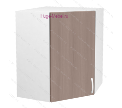 Угловой кухонный шкаф верхний 550 Дина (шимо темный)