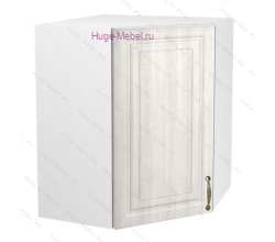 Угловой кухонный шкаф верхний 600 Юлия (сандал белый)