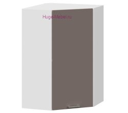 Угловой кухонный шкаф верхний высокий 600 Катрин (муссон)