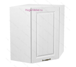 Угловой кухонный шкаф верхний 600 Мария (белый)