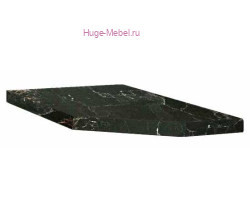 Столешница левая для торцевой полки 300 мм Мраморный берег