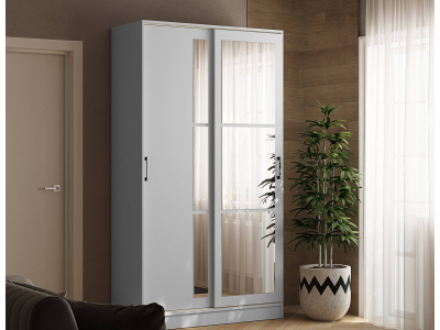 Шкаф-купе "Стиль-2 1200" белый Шкаф-купе "Стиль-2 1200" белый