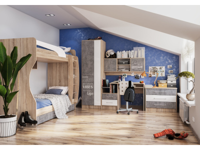 Мебель для детской "Колибри Лофт"