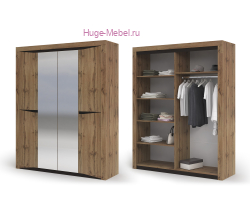 Шкаф 4-х створчатый "Паола ШК 703"