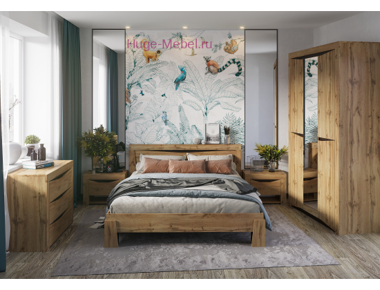 Спальный гарнитур "Паола К3"