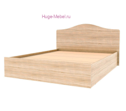 Каркас двуспальной кровати "Дели" сонома