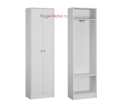 Шкаф платяной "Ямайка ЯПШ-1 белый"