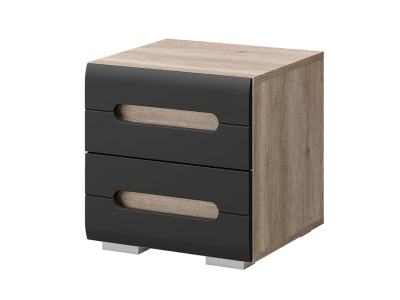 Тумба прикроватная "Наоми ТБ-15" графит Тумба прикроватная "Наоми ТБ-15" графит