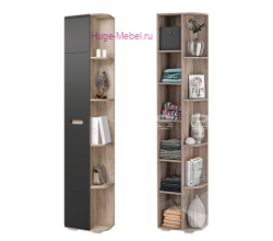 Пенал "Наоми ПН-15" графит