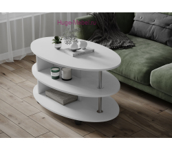 Стол журнальный "Консул-4 белый"