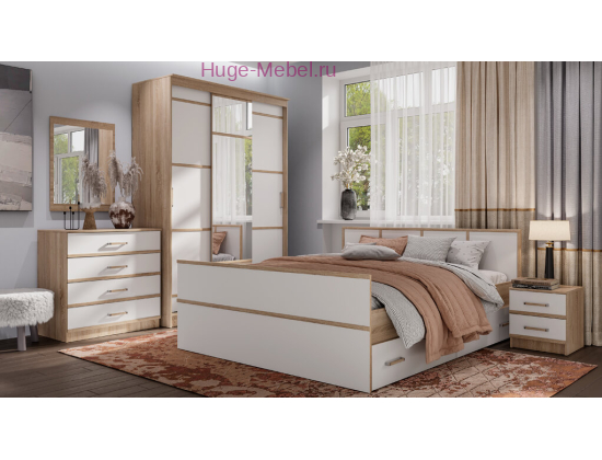 Комплект мебели в спальню "Сакура К11"