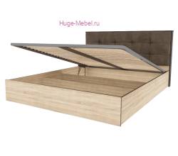 Кровать подъёмная 160х200 "Лирика ЛК-2 Кофе"