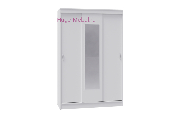 Шкаф-купе "Бася ТЭКС" белый