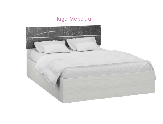 Каркас кровати 140х200 "Теана" мрамор дарк