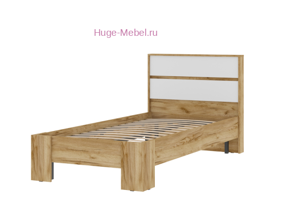 Кровать односпальная "Хелен КР 01" крафт