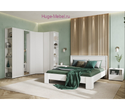 Белый спальный гарнитур "Хелен" К2