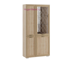 Шкаф с витриной "Ливорно ЛШ-6" сонома