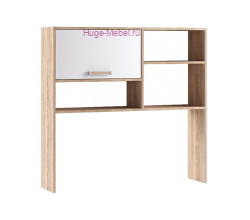 Фасад надстройки для стола "Бланка" белый