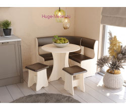 Кухонный уголок "Андрей-1 дуб/шоколад"