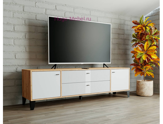 Тумба ТВ "Парус-10 белая"