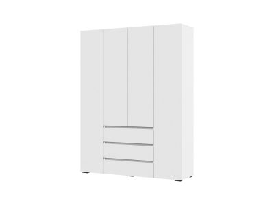 Шкаф четырехстворчатый "Хелен ШК 05" белый