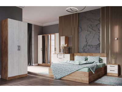 Спальный гарнитур "Вегас" крафт Спальный гарнитур "Вегас" крафт