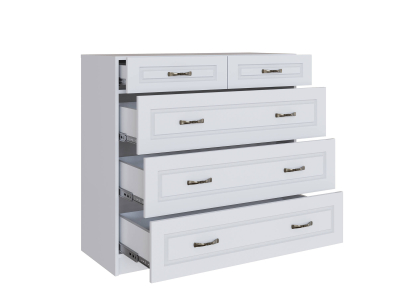 Спальня Апполия Комод с 5 ящиками (фасад)