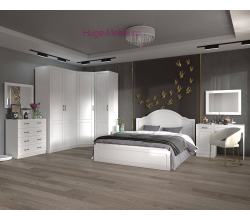 Спальный гарнитур "Апполия" с угловым шкафом