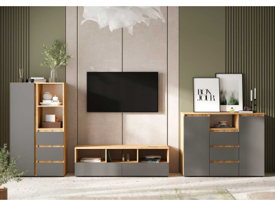 Стенка в гостиную "Хелен" К3 Стенка в гостиную "Хелен" К3