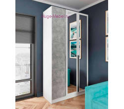 Шкаф "Мадрид" 1,2 м с зеркалом ателье