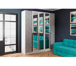 Шкаф платяной "Мадрид" 2 м ателье