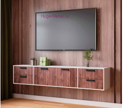 Тумба ТВ 2.2 метра "Парус-12 дуб палермо"