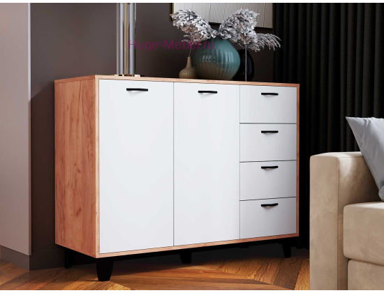 Комод "Катрин 12 белый"