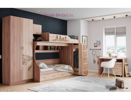 Комплект мебели в детскую "Орион К5"