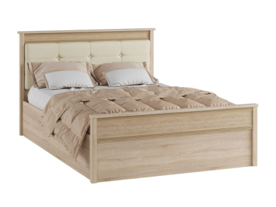 Корпус кровати 140х200 "Ливорно ЛКР-1" сонома Корпус кровати 140х200 "Ливорно ЛКР-1" сонома