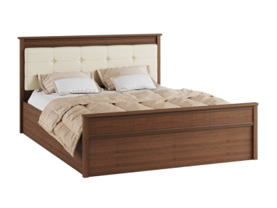 Корпус кровати 160х200 "Ливорно ЛКР-1" орех Корпус кровати 160х200 "Ливорно ЛКР-1" орех