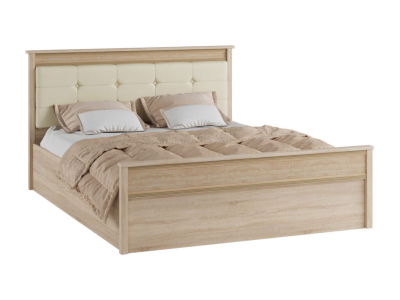 Корпус кровати 160х200 "Ливорно ЛКР-1" сонома Корпус кровати 160х200 "Ливорно ЛКР-1" сонома