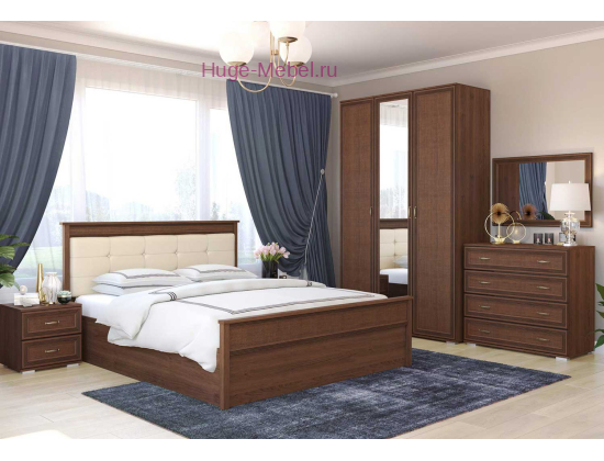 Спальный гарнитур "Ливорно К2" орех