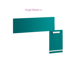 Спальня Кэнди Стол письменный КС-1 (фасад) океан