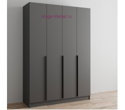 Шкаф "Мадрид" 1,6 м без зеркала графит
