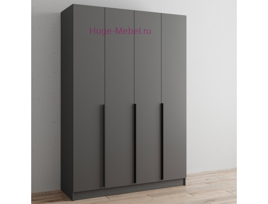 Шкаф "Мадрид" 1,6 м без зеркала графит