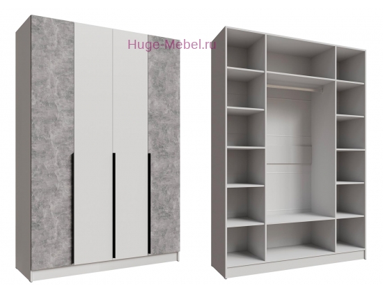 Шкаф "Мадрид" 1,6 м без зеркала ателье