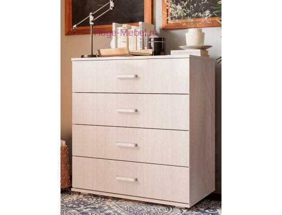 Комод "Белла" ясень белый