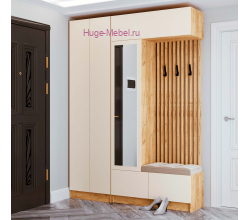 Прихожая "Руэлла" 1.6 метра кашемир