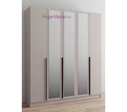 Шкаф "Мадрид" 2 м с зеркалом кашемир