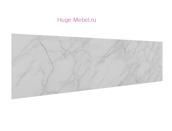 Стеновая панель "Мрамор белый" 3 метра