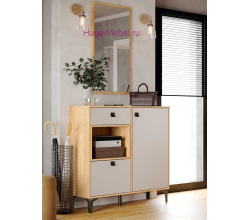 Комод шириной 98 см "Милан" кашемир